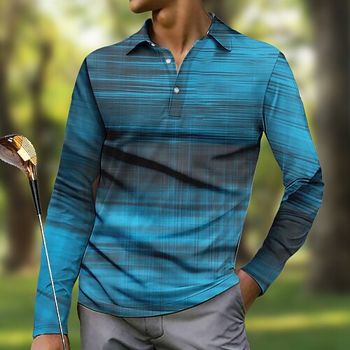 Hombre Camisas de polo Camiseta de golf Polo con botones Transpirable Secado rápido Dispersor de humedad Manga Larga Ropa de golf ropa de golf Ajuste regular Impreso Primavera Otoño Tenis Golf
Hombre Camisas de polo Camiseta de golf Polo con botones Transpirable Secado rápido Dispersor de humedad Manga Larga Ropa de golf ropa de golf Ajuste regular Impreso Primavera Otoño Tenis Golf