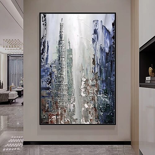 Handgemacht Hang-Ölgemälde Handgemalte Vertikal Abstrakt Landschaft Modern Ohne Innenrahmen (ohne Rahmen)
Handgemacht Hang-Ölgemälde Handgemalte Vertikal Abstrakt Landschaft Modern Ohne Innenrahmen (ohne Rahmen)