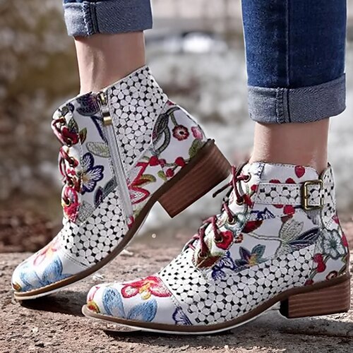 Femme Bottes Chaussures Vintage Chaussures d'impression Grandes Tailles Halloween du quotidien Bottines Bottines Hiver Talon Bottier Bout rond Vacances Elégant Décontractées Faux Cuir Lacet Floral
Femme Bottes Chaussures Vintage Chaussures d'impression Grandes Tailles Halloween du quotidien Bottines Bottines Hiver Talon Bottier Bout rond Vacances Elégant Décontractées Faux Cuir Lacet Floral