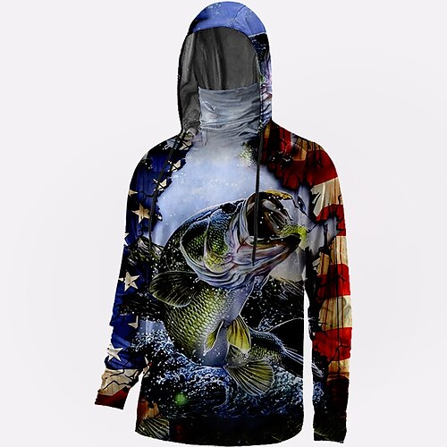 Hombre Camisa de pesca Con Capucha Exterior Manga Larga Protección UV Transpirable Secado rápido Ligero Reductor del Sudor Camiseta Primavera Otoño Exterior Pesca Acampada y Senderismo Rojo Azul
Hombre Camisa de pesca Con Capucha Exterior Manga Larga Protección UV Transpirable Secado rápido Ligero Reductor del Sudor Camiseta Primavera Otoño Exterior Pesca Acampada y Senderismo Rojo Azul