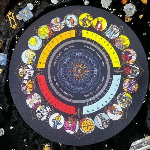 Tarot-Tischdecke für Spiele, Altardecke, Hexerei-Astrologie-Dekor, Orakelkarten-Unterlage, Tarot-Matte, Hexer-Dekor, Partygeschenke, Party-Geschenk-Dekor, Partyzubehör, magische Kunst, Wahrsagerei
Tarot-Tischdecke für Spiele, Altardecke, Hexerei-Astrologie-Dekor, Orakelkarten-Unterlage, Tarot-Matte, Hexer-Dekor, Partygeschenke, Party-Geschenk-Dekor, Partyzubehör, magische Kunst, Wahrsagerei