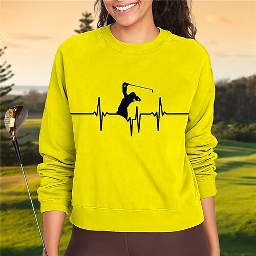 Damen Golf-Hoodie Golfpullover Atmungsaktiv Schnelltrocknend Mit Taschen Langarm Golfbekleidung Golfkleidung Regular Fit Bedruckt Frühling Herbst Tennis Golfspiel Pickleball
Damen Golf-Hoodie Golfpullover Atmungsaktiv Schnelltrocknend Mit Taschen Langarm Golfbekleidung Golfkleidung Regular Fit Bedruckt Frühling Herbst Tennis Golfspiel Pickleball