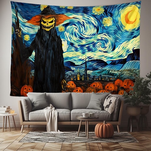Halloween-Kürbis-Hängeteppich, Wandkunst, großer Wandteppich, Wanddekoration, Fotografie, Hintergrund, Decke, Vorhang, Zuhause, Schlafzimmer, Wohnzimmer, Dekoration, Sternennacht, Vogelscheuche
Halloween-Kürbis-Hängeteppich, Wandkunst, großer Wandteppich, Wanddekoration, Fotografie, Hintergrund, Decke, Vorhang, Zuhause, Schlafzimmer, Wohnzimmer, Dekoration, Sternennacht, Vogelscheuche