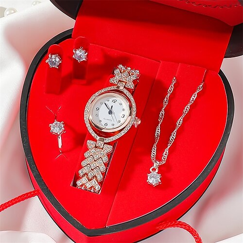 Women Quartz Watch Luxury Fashion Bling Rhinestone Chronograph World Time Decoration Stainless Steel Strap Watch
Women Quartz Watch Luxury Fashion Bling Rhinestone Chronograph World Time Decoration Stainless Steel Strap Watch
