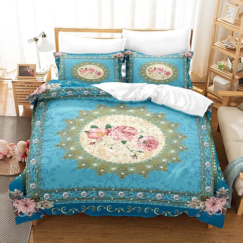3Pcs/2Pcs European Court Baroque Style Three Piece Cross Border 3D Bedding Duvet Cover Set
3Pcs/2Pcs European Court Baroque Style Three Piece Cross Border 3D Bedding Duvet Cover Set
