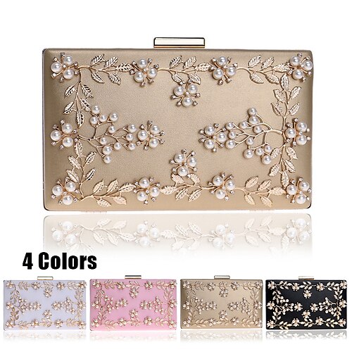 Femme Sac à main Sac de soirée Mini Sac de Poignet Polyester Soirée Noël Vacances Billes Chaîne Grande Capacité Poids Léger Durable Couleur unie Fleur Noir Blanche Rose Claire
Femme Sac à main Sac de soirée Mini Sac de Poignet Polyester Soirée Noël Vacances Billes Chaîne Grande Capacité Poids Léger Durable Couleur unie Fleur Noir Blanche Rose Claire