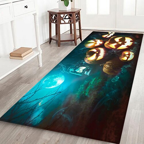 Halloween Decoration Floor Mat Living Room Pumpkin Carpet Decoration Coffee Table Large Area Carpet Non slip Entrance Door
Halloween Decoration Floor Mat Living Room Pumpkin Carpet Decoration Coffee Table Large Area Carpet Non slip Entrance Door