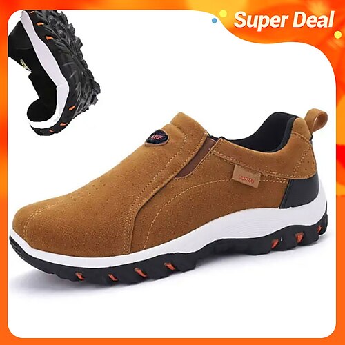 Hombre Zapatos de taco bajo y Slip-On Tallas Grandes Zapatillas sin cordones Clásico Casual Exterior Diario Zapatos de Paseo Tela Transpirable Gris oscuro Negro Amarillo Eslogan Verano
Hombre Zapatos de taco bajo y Slip-On Tallas Grandes Zapatillas sin cordones Clásico Casual Exterior Diario Zapatos de Paseo Tela Transpirable Gris oscuro Negro Amarillo Eslogan Verano