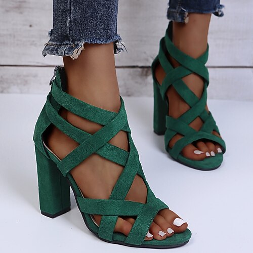 Mujer Tacones Sandalias Sandalias de Tacón Sandalias de tacón Zapatos romanos Fiesta Playa Verano Cremallera Tacón alto Tacón Cuadrado Elegante Sensual Zapatos de Paseo Satén Cremallera Color sólido
Mujer Tacones Sandalias Sandalias de Tacón Sandalias de tacón Zapatos romanos Fiesta Playa Verano Cremallera Tacón alto Tacón Cuadrado Elegante Sensual Zapatos de Paseo Satén Cremallera Color sólido