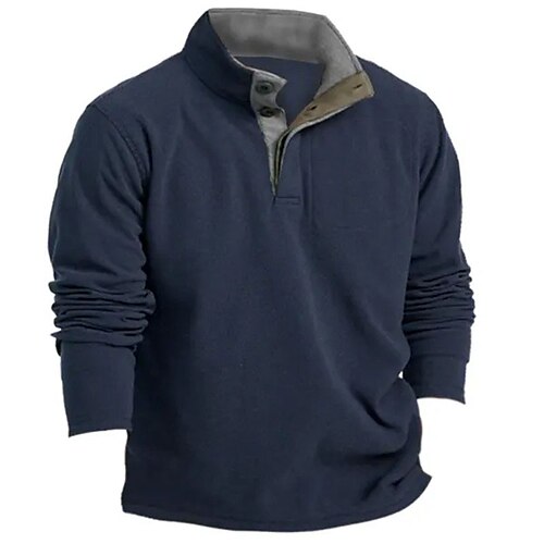 Hombre Sudadera Sudadera con capucha y botones Azul Marino Cuello Mao Plano Deporte Diario Festivos Ropa de calle Básico Casual Primavera Otoño Ropa Sudaderas con capucha Sudaderas
Hombre Sudadera Sudadera con capucha y botones Azul Marino Cuello Mao Plano Deporte Diario Festivos Ropa de calle Básico Casual Primavera Otoño Ropa Sudaderas con capucha Sudaderas