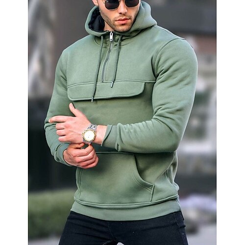 Herren Hoodie Sweatshirt Kapuze Kapuzenpullover mit Reißverschluss Grün Mit Kapuze Glatt Vordertasche Sport Natur Täglich Festtage Strassenmode Cool Brautkleider schlicht Frühling Herbst
Herren Hoodie Sweatshirt Kapuze Kapuzenpullover mit Reißverschluss Grün Mit Kapuze Glatt Vordertasche Sport Natur Täglich Festtage Strassenmode Cool Brautkleider schlicht Frühling Herbst