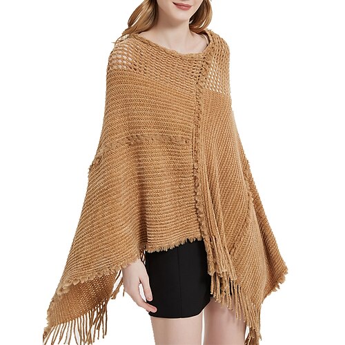 Mulheres Bolero Saltador Estriado Tricotar Camurça Côr Sólida Gola Redonda à moda Casual Ao ar livre Para Noite Primavera Outono 06# preto 04# cinza 80-100cm
Mulheres Bolero Saltador Estriado Tricotar Camurça Côr Sólida Gola Redonda à moda Casual Ao ar livre Para Noite Primavera Outono 06# preto 04# cinza 80-100cm