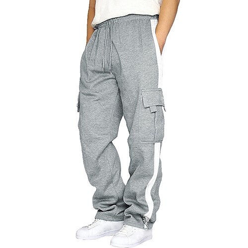 Homens Calças Esportivas Corredores Calças Calça de moletom de perna reta Bolsos Tecido Conforto Respirável Ao ar livre Diário Para Noite Moda Casual Preto Branco
Homens Calças Esportivas Corredores Calças Calça de moletom de perna reta Bolsos Tecido Conforto Respirável Ao ar livre Diário Para Noite Moda Casual Preto Branco