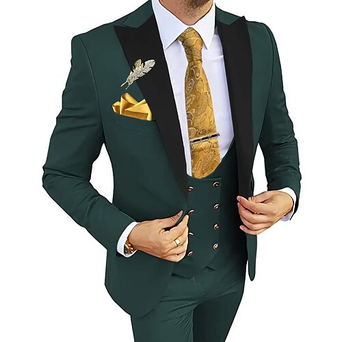 Plata Blanco Rosa De los hombres Boda Trajes Juego de 2 piezas Color sólido A Medida Recto 1 botón 2023
Plata Blanco Rosa De los hombres Boda Trajes Juego de 2 piezas Color sólido A Medida Recto 1 botón 2023