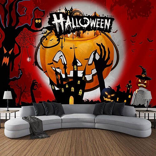 Halloween Horror Funny Hanging Tapestry Wall Art Large Tapestry Mural Decor Photograph Backdrop Blanket Curtain Home Bedroom Living Room Decoration
Halloween Horror Funny Hanging Tapestry Wall Art Large Tapestry Mural Decor Photograph Backdrop Blanket Curtain Home Bedroom Living Room Decoration
