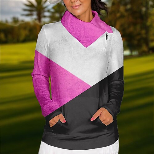 Damen poloshirt Golfhemd warm Atmungsaktiv Feuchtigkeitsableitung Langarm Golfbekleidung Golfkleidung Regular Fit Zip Seitentaschen Farbblock Frühling Herbst Tennis Golfspiel Pickleball
Damen poloshirt Golfhemd warm Atmungsaktiv Feuchtigkeitsableitung Langarm Golfbekleidung Golfkleidung Regular Fit Zip Seitentaschen Farbblock Frühling Herbst Tennis Golfspiel Pickleball