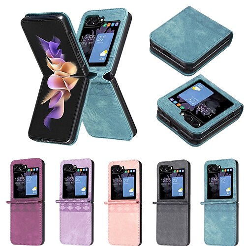 telefone Capinha Para Samsung Galaxy Z Flip 5 Z Flip 4 Z Flip 3 Capa traseira Antichoque Estampa Geométrica PC Couro PU
telefone Capinha Para Samsung Galaxy Z Flip 5 Z Flip 4 Z Flip 3 Capa traseira Antichoque Estampa Geométrica PC Couro PU