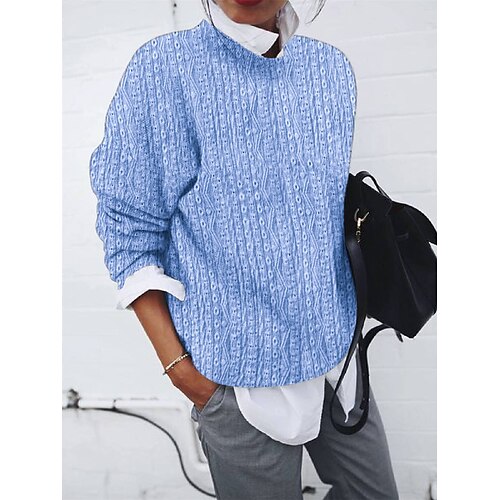 Mujer Suéter de punto Puente Cable Tejer De Gran Tamaño Color sólido Escote Chino Elegante Casual Exterior Diario Otoño Invierno Bleu Ciel Negro S M L
Mujer Suéter de punto Puente Cable Tejer De Gran Tamaño Color sólido Escote Chino Elegante Casual Exterior Diario Otoño Invierno Bleu Ciel Negro S M L