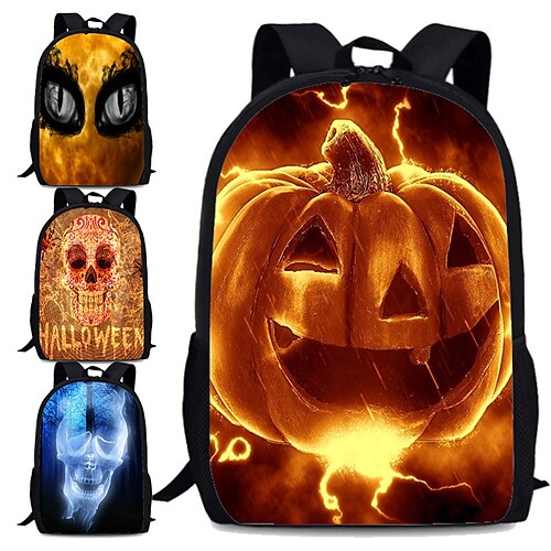 Sac d'école Halloween pour Etudiant Garçons Filles Etanche Résistant Grande Capacité Nylon Sac d'école Sac à dos Cartable 175.111 pouce
Sac d'école Halloween pour Etudiant Garçons Filles Etanche Résistant Grande Capacité Nylon Sac d'école Sac à dos Cartable 175.111 pouce