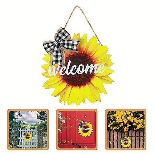 Señal de puerta de girasol colgador de puerta de bienvenida para decoración de puerta delantera señal de puerta de primavera girasol 12 pulgadas coronas de madera de bienvenida colgante de puerta casa
Señal de puerta de girasol colgador de puerta de bienvenida para decoración de puerta delantera señal de puerta de primavera girasol 12 pulgadas coronas de madera de bienvenida colgante de puerta casa