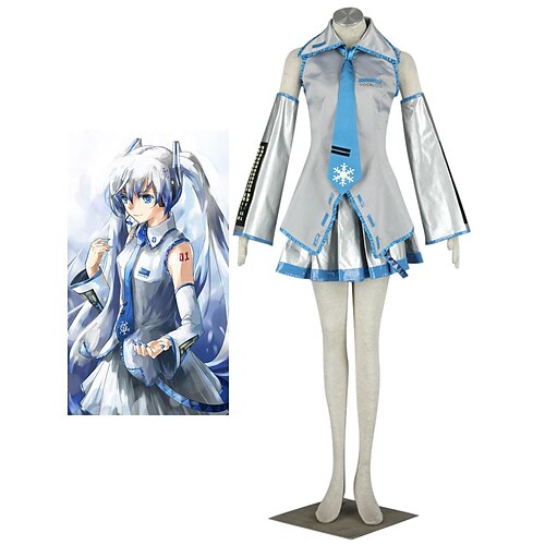 Inspirado por Vocaloid Miku de nieve Animé Disfraces de cosplay Japonés Trajes De Cosplay Chaqueta Para Hombre
Inspirado por Vocaloid Miku de nieve Animé Disfraces de cosplay Japonés Trajes De Cosplay Chaqueta Para Hombre