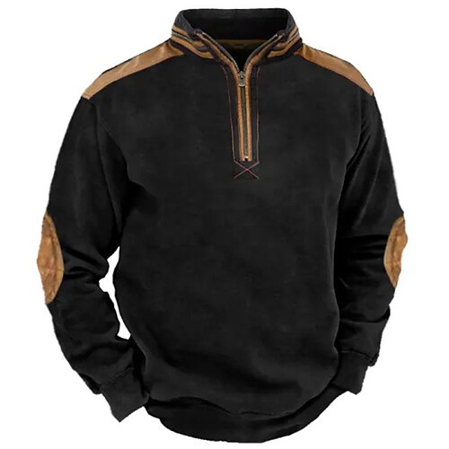 Herren Reißverschluss-Sweatshirt Schwarz Grün Grau Troyer Halber Reißverschluss Farbblock Sport Natur Täglich Festtage Strassenmode Basic Brautkleider schlicht Frühling Herbst Bekleidung
Herren Reißverschluss-Sweatshirt Schwarz Grün Grau Troyer Halber Reißverschluss Farbblock Sport Natur Täglich Festtage Strassenmode Basic Brautkleider schlicht Frühling Herbst Bekleidung