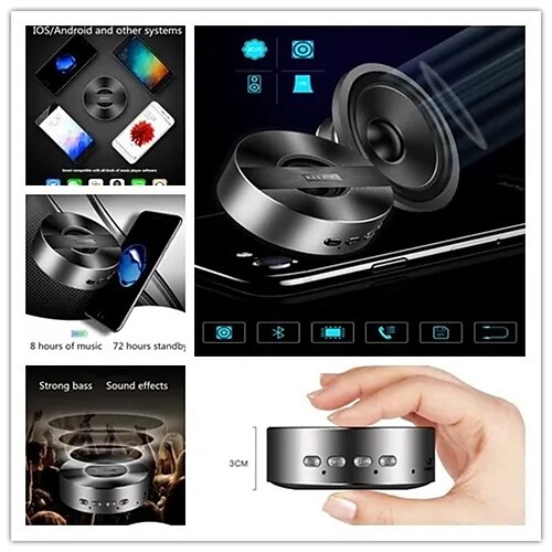 A5 wireless bluetooth speaker phone mini stereo lorry subwoofer WeChat payment of machine
A5 wireless bluetooth speaker phone mini stereo lorry subwoofer WeChat payment of machine