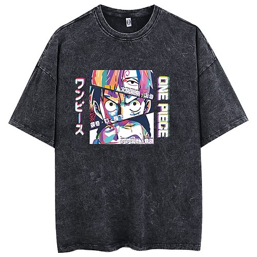 macaco de uma peça d. luffy roronoa zoro camiseta oversized acid wash camiseta punk gothic retrô vinatge estilo de rua hip hop unissex adultos crianças
macaco de uma peça d. luffy roronoa zoro camiseta oversized acid wash camiseta punk gothic retrô vinatge estilo de rua hip hop unissex adultos crianças