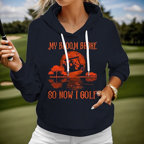 Sudadera con capucha de golf para mujer, jersey de golf Helloween con bolsillos, ropa de golf de manga larga, ropa de golf, ajuste regular, estampado, primavera, otoño, tenis, golf, pickleball
Sudadera con capucha de golf para mujer, jersey de golf Helloween con bolsillos, ropa de golf de manga larga, ropa de golf, ajuste regular, estampado, primavera, otoño, tenis, golf, pickleball