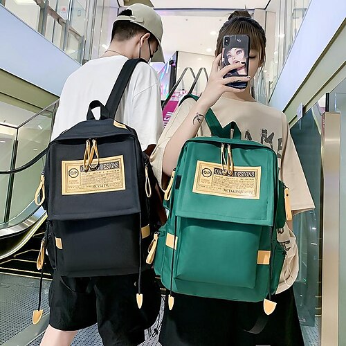 Mulheres mochila Mochila Escolar Ao ar livre Acampar e Caminhar Letra Poliéster Náilon Ajustável Grande Capacidade Respirável Ziper Preto Vermelho Azul
Mulheres mochila Mochila Escolar Ao ar livre Acampar e Caminhar Letra Poliéster Náilon Ajustável Grande Capacidade Respirável Ziper Preto Vermelho Azul