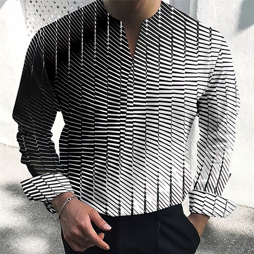 Herren Hemd Farbblock Farbverlauf Gestreift V Ausschnitt Blau Grün Khaki Grau Outdoor Strasse Langarm Bedruckt Bekleidung Modisch Strassenmode Designer Brautkleider schlicht
Herren Hemd Farbblock Farbverlauf Gestreift V Ausschnitt Blau Grün Khaki Grau Outdoor Strasse Langarm Bedruckt Bekleidung Modisch Strassenmode Designer Brautkleider schlicht