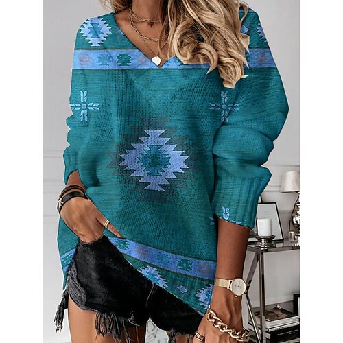 Mujer Suéter de punto Puente Croché Tejer Sayo Estampado Gradiente de Color Escote en Pico Elegante Casual Diario hombro caído Verano Primavera Rojo Azul Piscina S M L
Mujer Suéter de punto Puente Croché Tejer Sayo Estampado Gradiente de Color Escote en Pico Elegante Casual Diario hombro caído Verano Primavera Rojo Azul Piscina S M L