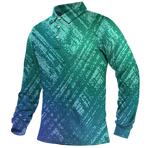 Men's Polo Shirt Golf Shirt Button Up Polo Breathable Quick Dry Moisture Wicking Long Sleeve Golf Apparel Golf Clothes Regular Fit Color Gradient Spring Autumn Tennis Golf Pickleball
Men's Polo Shirt Golf Shirt Button Up Polo Breathable Quick Dry Moisture Wicking Long Sleeve Golf Apparel Golf Clothes Regular Fit Color Gradient Spring Autumn Tennis Golf Pickleball