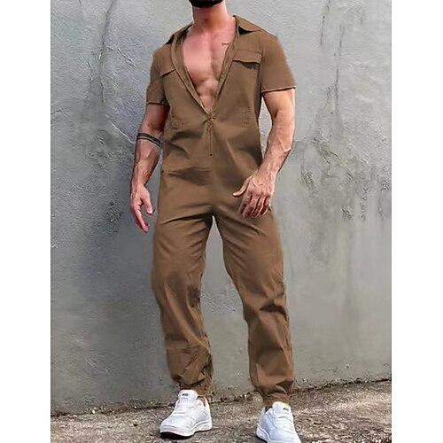 Homens Calças Cargo macacão Macacão Bolsos Tecido Conforto Respirável Ao ar livre Diário Para Noite Moda Casual Preto Branco Micro-Elástica
Homens Calças Cargo macacão Macacão Bolsos Tecido Conforto Respirável Ao ar livre Diário Para Noite Moda Casual Preto Branco Micro-Elástica