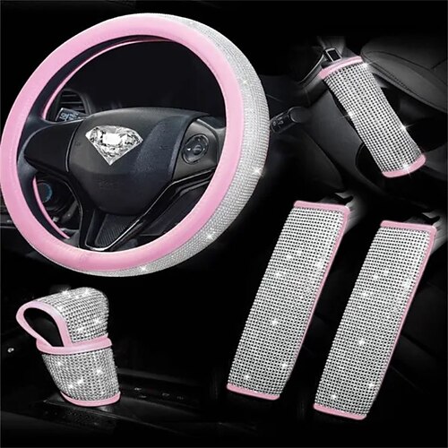 Décoration de voiture scintillante, strass en cristal universels, accessoires d'intérieur de voiture scintillants pour femmes
Décoration de voiture scintillante, strass en cristal universels, accessoires d'intérieur de voiture scintillants pour femmes