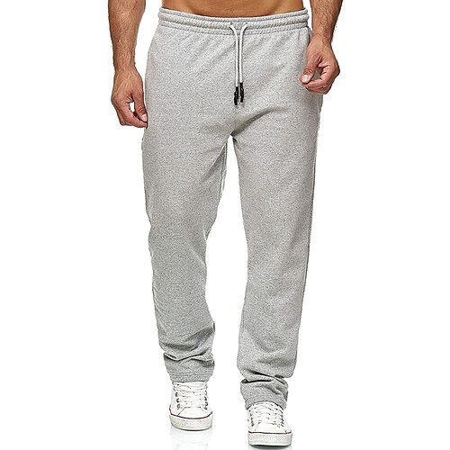 Homens Calças Esportivas Corredores Calças Calça de moletom de perna reta Bolsos Tecido Conforto Respirável Ao ar livre Diário Para Noite Moda Casual Preto Cinza Claro
Homens Calças Esportivas Corredores Calças Calça de moletom de perna reta Bolsos Tecido Conforto Respirável Ao ar livre Diário Para Noite Moda Casual Preto Cinza Claro