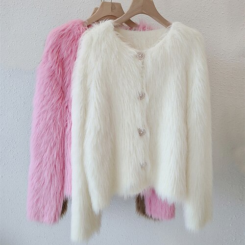 Gilet Cardigan Maille Femme A côtes Tricoter Garniture en fausse fourrure Couleur unie Col Ras du Cou mode Décontractées du quotidien Sortie manche longue Automne Hiver Noir Blanche Taille unique
Gilet Cardigan Maille Femme A côtes Tricoter Garniture en fausse fourrure Couleur unie Col Ras du Cou mode Décontractées du quotidien Sortie manche longue Automne Hiver Noir Blanche Taille unique