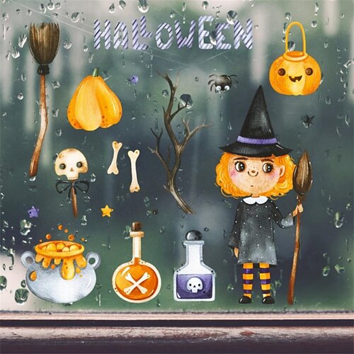 halloween décoratif verre autocollant horreur wall decal papier halloween dessin animé combinaison autocollant citrouille série
halloween décoratif verre autocollant horreur wall decal papier halloween dessin animé combinaison autocollant citrouille série
