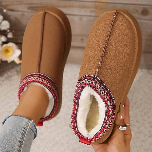 Mujer Botas Slip-Ons Zapatos de gamuza Botas de nieve Tallas Grandes Exterior Trabajo Diario Forrado con Lana Botines Botines Invierno Tacón Cuña Dedo redondo Vintage Moda Casual Ante Sintético
Mujer Botas Slip-Ons Zapatos de gamuza Botas de nieve Tallas Grandes Exterior Trabajo Diario Forrado con Lana Botines Botines Invierno Tacón Cuña Dedo redondo Vintage Moda Casual Ante Sintético