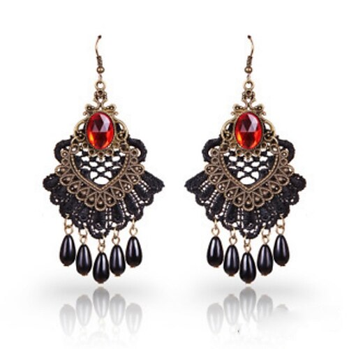 Damen Tropfen-Ohrringe Edler Schmuck Klassisch Tropfen Personalisiert Vintage Ohrringe Schmuck Leichte Kaffee / Schwarz / Pink Für Halloween 1 Paar
Damen Tropfen-Ohrringe Edler Schmuck Klassisch Tropfen Personalisiert Vintage Ohrringe Schmuck Leichte Kaffee / Schwarz / Pink Für Halloween 1 Paar