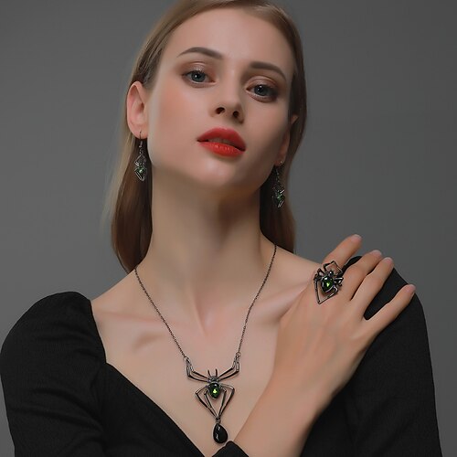 Los sistemas nupciales de la joyería 3 Cromo Anillos 1 Collar Pendientes Mujer Importante Vintage Fresco Estilo retro Precioso Forma Geométrica Conjunto de joyas Para Víspera de Todos los Santos
Los sistemas nupciales de la joyería 3 Cromo Anillos 1 Collar Pendientes Mujer Importante Vintage Fresco Estilo retro Precioso Forma Geométrica Conjunto de joyas Para Víspera de Todos los Santos