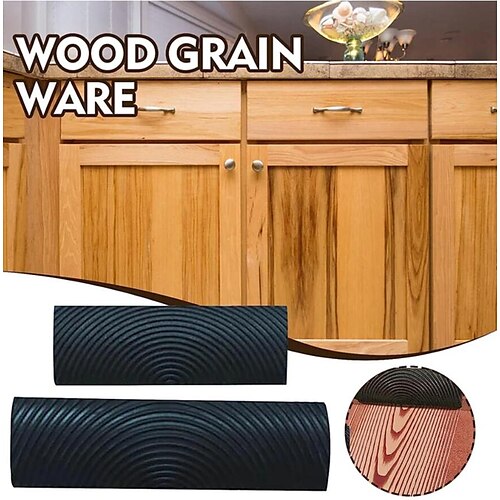 2 pièces motif de grain de bois empaistique en caoutchouc, outil de peinture de grain de bricolage, outil de grain de texture de bois, outil de bricolage de grain de bois en caoutchouc de peinture d'art pour mur de maison, peinture d'art
2 pièces motif de grain de bois empaistique en caoutchouc, outil de peinture de grain de bricolage, outil de grain de texture de bois, outil de bricolage de grain de bois en caoutchouc de peinture d'art pour mur de maison, peinture d'art