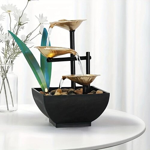 fuente de agua de escritorio, kit de cascada de mesa portátil relajante relajación, fuente de agua interior de meditación zen con rocas naturales y luces reflectantes, decoración de la habitación del hogar
fuente de agua de escritorio, kit de cascada de mesa portátil relajante relajación, fuente de agua interior de meditación zen con rocas naturales y luces reflectantes, decoración de la habitación del hogar