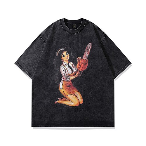 camiseta punk gótica superdimensionada com lavagem ácida retrô estampa vinatge camiseta gráfica unissex para homens femininos meninos estampagem quente casual diariamente
camiseta punk gótica superdimensionada com lavagem ácida retrô estampa vinatge camiseta gráfica unissex para homens femininos meninos estampagem quente casual diariamente