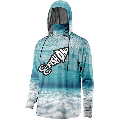 Homme Chemise de pêche Capuche Extérieur manche longue Protection UV Respirable Séchage rapide Poids Léger Anti-transpiration Top Printemps Automne Extérieur Pêche Camping et randonnée Jaune Bleu
Homme Chemise de pêche Capuche Extérieur manche longue Protection UV Respirable Séchage rapide Poids Léger Anti-transpiration Top Printemps Automne Extérieur Pêche Camping et randonnée Jaune Bleu