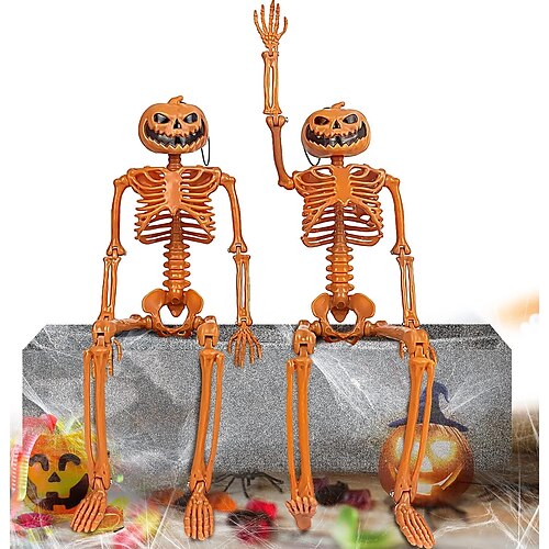 1pc decorações de esqueleto de abóbora de halloween para decoração de festa de halloween
1pc decorações de esqueleto de abóbora de halloween para decoração de festa de halloween