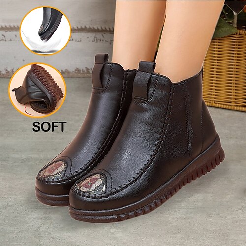 Damen Stiefel Stiefeletten Täglich Flacher Absatz Runde Zehe Vintage Elegant Minimalismus Kunstleder Reißverschluss Feste Farbe Blumen Wein Schwarz
Damen Stiefel Stiefeletten Täglich Flacher Absatz Runde Zehe Vintage Elegant Minimalismus Kunstleder Reißverschluss Feste Farbe Blumen Wein Schwarz