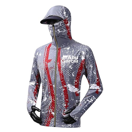 ABUGARCIA Herren Angelhemd Mit Kapuze Draussen Langarm UPF50 Atmungsaktiv Schnelltrocknend Schweißableitend Shirt Sommer Frühling Winter Angeln Dunkelgrau
ABUGARCIA Herren Angelhemd Mit Kapuze Draussen Langarm UPF50 Atmungsaktiv Schnelltrocknend Schweißableitend Shirt Sommer Frühling Winter Angeln Dunkelgrau