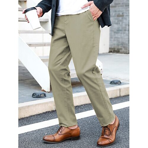 Herren Hose Hosen Chinesisch Chino Chino Hosen Tasche Glatt Komfort Atmungsaktiv Outdoor Täglich Ausgehen 100% Baumwolle Modisch Brautkleider schlicht Cachi scuro Hellkaki
Herren Hose Hosen Chinesisch Chino Chino Hosen Tasche Glatt Komfort Atmungsaktiv Outdoor Täglich Ausgehen 100% Baumwolle Modisch Brautkleider schlicht Cachi scuro Hellkaki