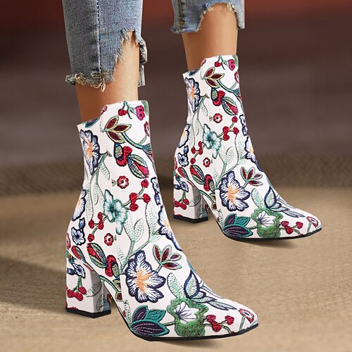 Femme Bottes Bottines Bottines Soirée du quotidien Bottines Bottines Hiver Talon bloc Talon Bottier Vacances Elégant Minimalisme Polyuréthane Floral Bloc de couleur Noir Blanche Vert
Femme Bottes Bottines Bottines Soirée du quotidien Bottines Bottines Hiver Talon bloc Talon Bottier Vacances Elégant Minimalisme Polyuréthane Floral Bloc de couleur Noir Blanche Vert